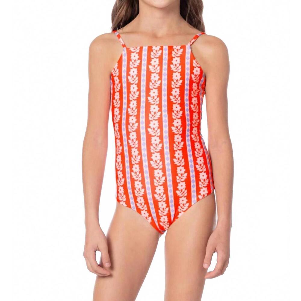 NEW MAAJI girls' eagle one piece in vintage bloom